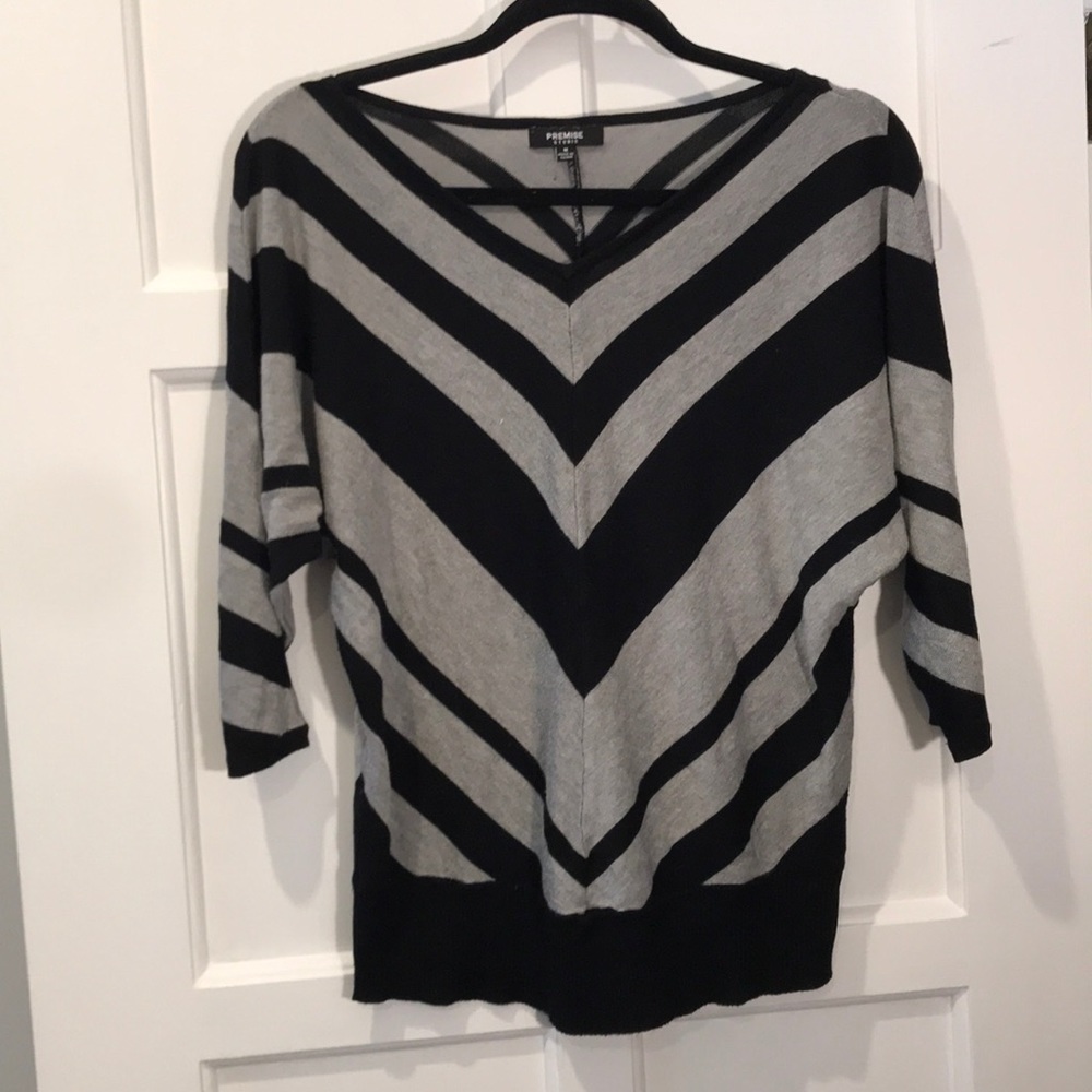 Striped Dolman Sweater
